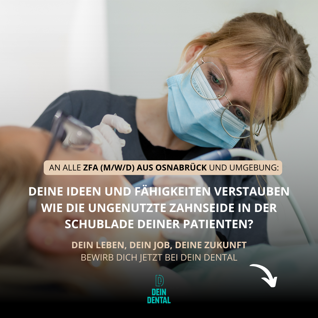 Osnabrück (2).png Zahnmedizinische Fachangestellte / ZFA (m/w/d) - Stellenausschreibung
